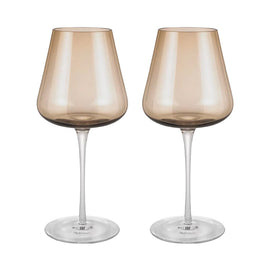 Blomus - BELO Red Wine Glasses Coffee (set of 2) Blomus - BELO Rode Wijnglazen Coffee (set van 2) Rode wijnglazen Blomus