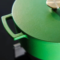 Cook & Pan - Go Green Gietijzeren Braadpan 28 cm - 6.5 liter Braadpan Cook & Pan