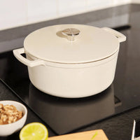 Poêle à frire en fonte Cook & Pan - Go Ivory 28 cm - 6,5 litres