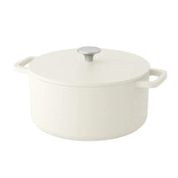 Poêle à frire Cook & Pan - Go Ivory en fonte 28 cm - 6,5 litres