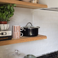 Cook & Pan - Cocotte Honey Signature 22 cm avec couvercle en verre Cook & Pan