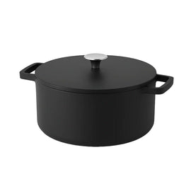 Cook & Pan - Signature Cast Iron Frying Pan 24 cm - 4 liters Cook & Pan - Signature Gietijzeren Braadpan 24 cm - 4 liter Braadpan Cook & Pan