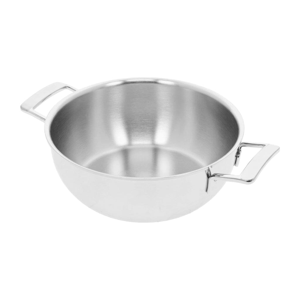 Demeyere - Silver 7 Conische sudderpan 24 cm met dubbelwandig deksel Braadpan Demeyere