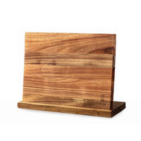 Ensemble de 3 couteaux en résine époxy saphir - Offre combinée XXXL avec bloc, planche à découper et pierre à aiguiser - Couteaux Shinrai