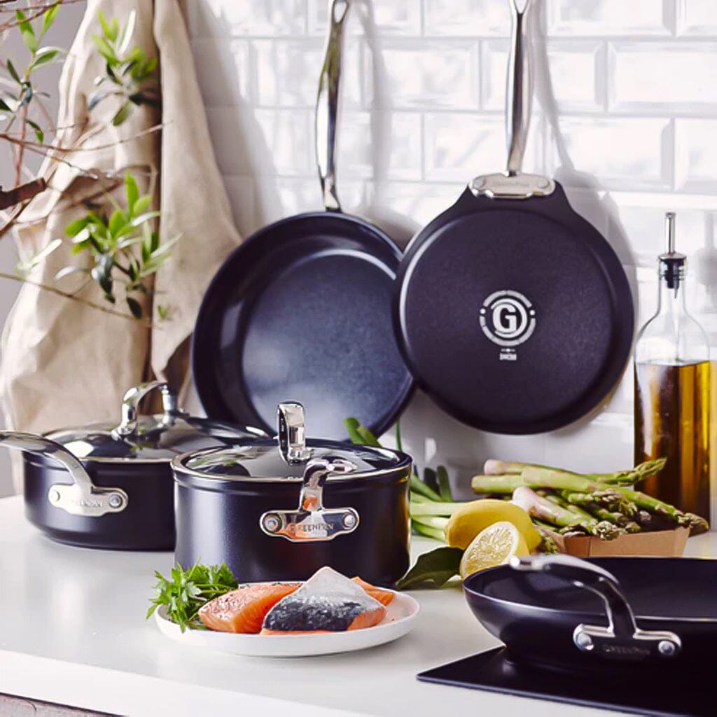 GreenPan - Barcelona Pro Stoopan met keramische antiaanbaklaag 30 cm Hapjespan GreenPan