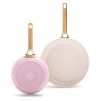 Ensemble de 4 poêles GreenPan - Padova Blush/Bleu clair 20/28 cm