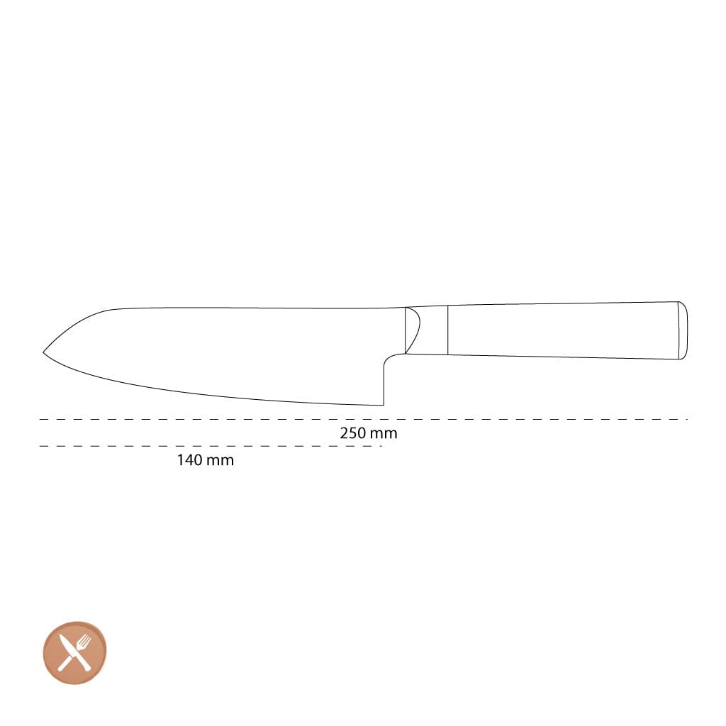 Kai Shun - Santoku 7'' (18,0 cm) Kai Shun