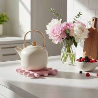 &Klevering - Dessous de Verre - Grille - Dessous de Verre Rose &Klevering