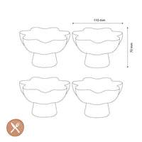 &Klevering - Bols Soleil - Lot de 4 Bols &Klevering