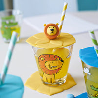 Leonardo - Pet gele leeuw Bambini Waterglazen Leonardo