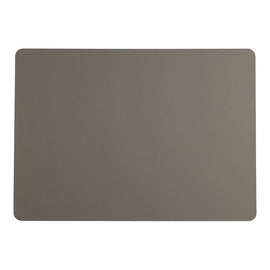 Leonardo - Set de Table Cuir 33x46cm - Gris Foncé Bezig met laden...