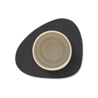 Lind DNA - Onderzetter Curve Nupo Zwart Placemat Lind DNA