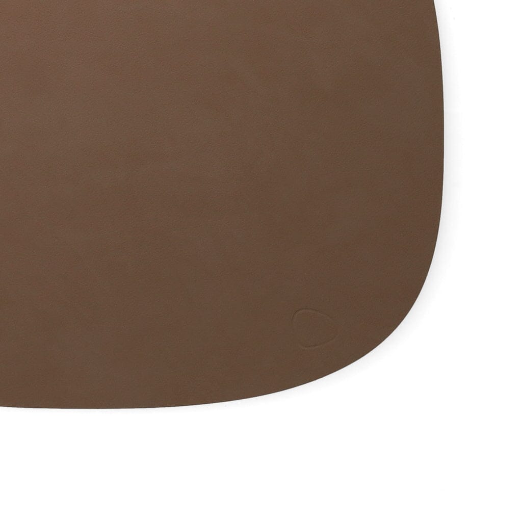 Lind DNA - Placemat Curve L Nupo Truffel Placemat Lind DNA