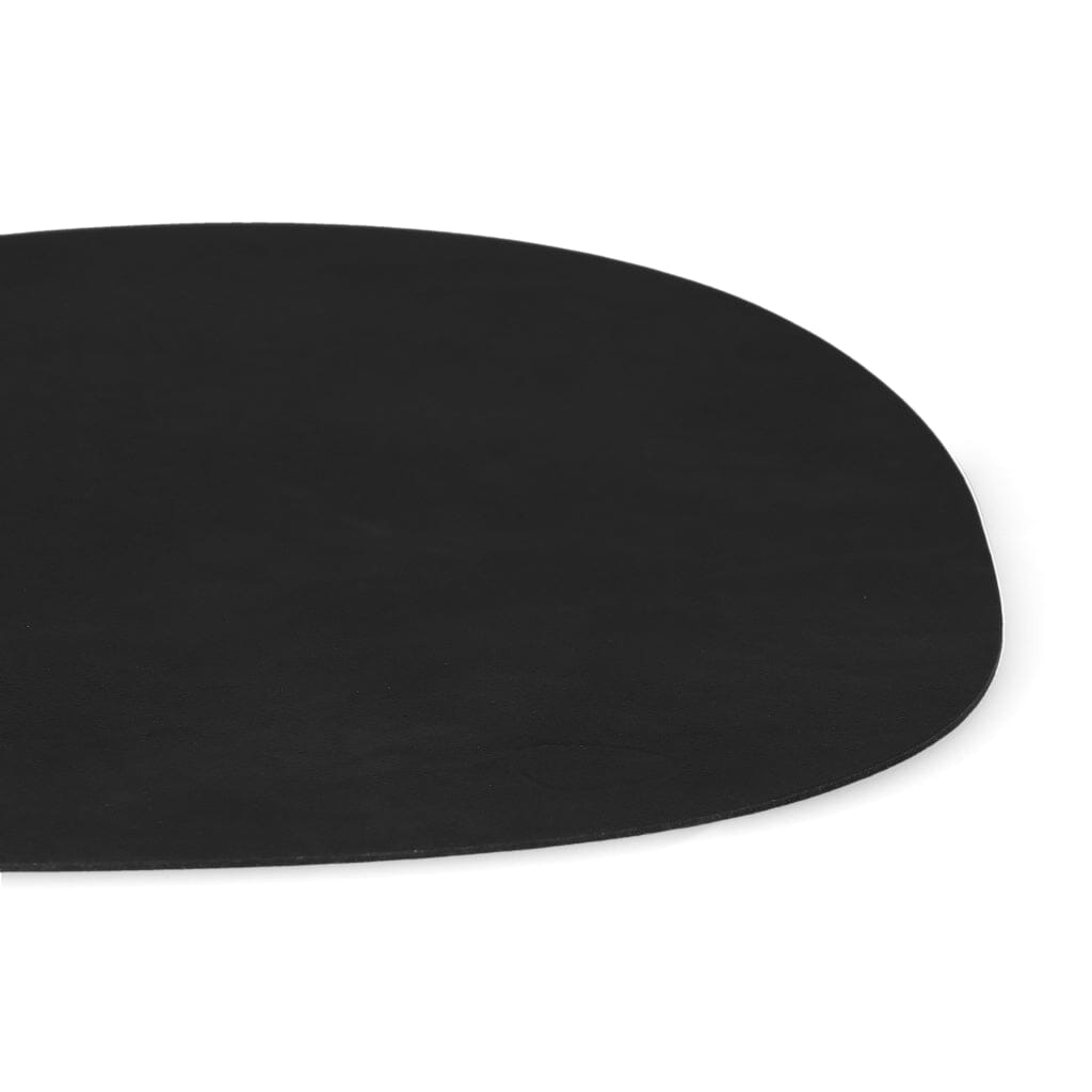Lind DNA - Placemat Curve L Nupo Zwart Placemat Lind DNA