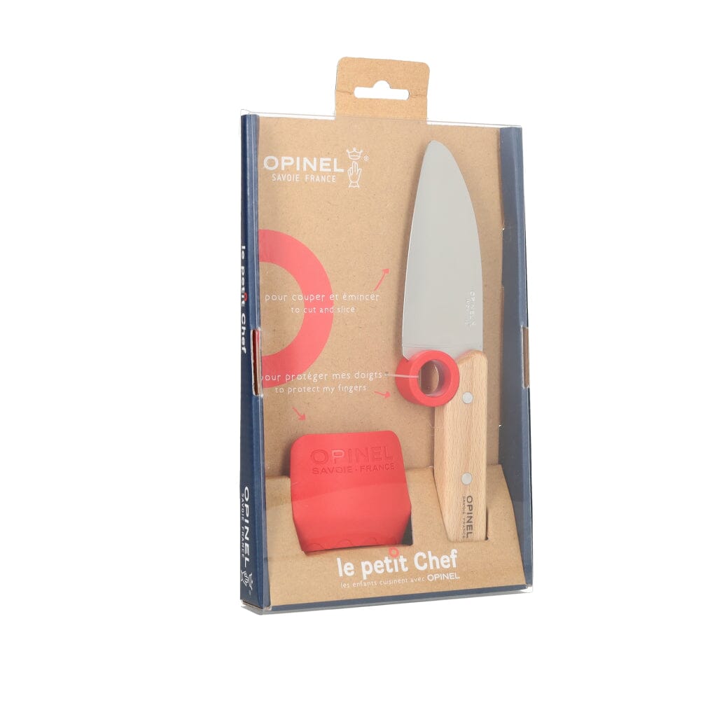 Opinel - Le Petit Chef Kinder Koksmes met Vingerbeschermer Opinel