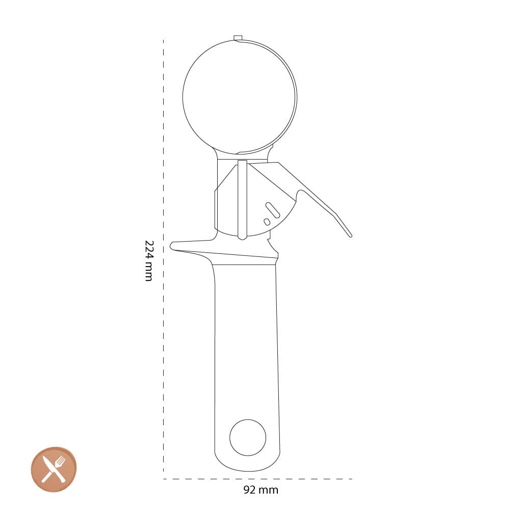 OXO - Ijsboltang Ijsschep OXO