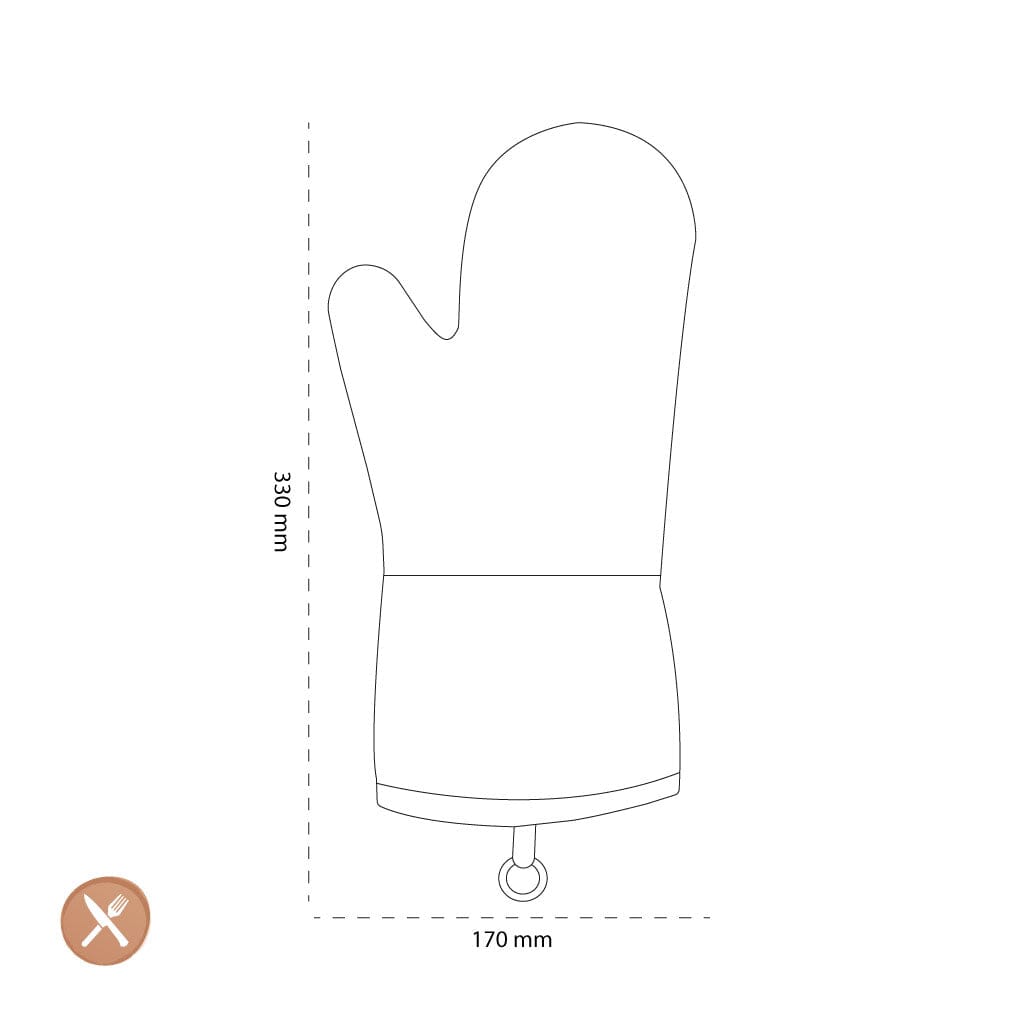 OXO - Ovenwant siliconen, zwart Ovenwanten OXO