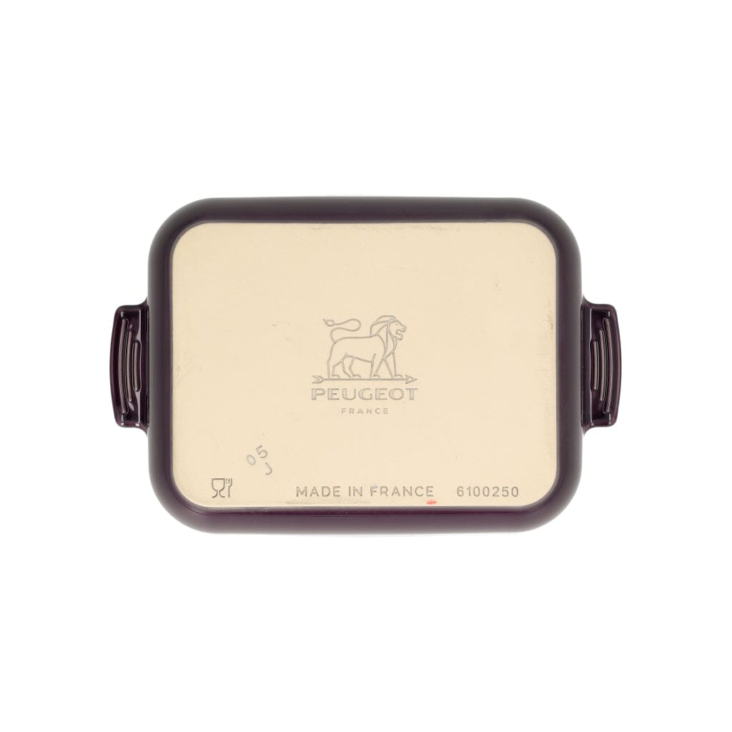 Peugeot - Appolia Ovenschaal Rechthoekig 25 cm Aubergine Ovenschaal Peugeot