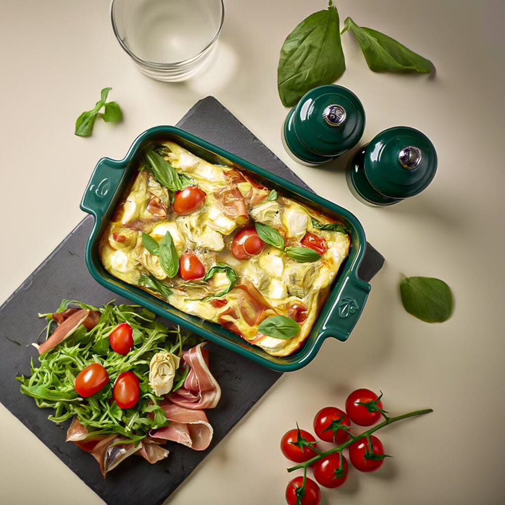 Peugeot - Appolia Rechthoekige ovenschaal 25 cm forest green Peugeot