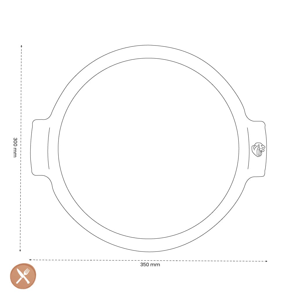 Peugeot - Appolia Taartvorm 30 cm Bosgroen Ovenschaal Peugeot