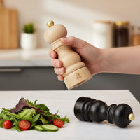 Peugeot - Paris Peper- en Zoutmolen set 15 cm Chocolade en Naturel Peper- en Zoutmolen set Peugeot
