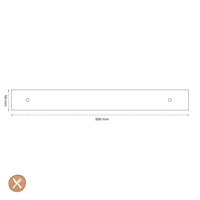 Satake - Knife Rack Magnetic 50 cm Oak Satake