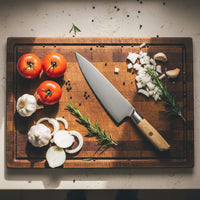 Shinrai Knives - Hikari Damascus Koksmes 20 cm Koksmes Shinrai Knives