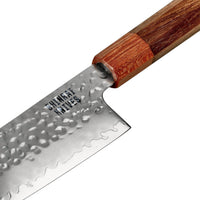 Couteaux Shinrai - Ensemble 2 pièces Damas exclusif Kigami - Nakiri + Couteau d'office Ensemble de couteaux Couteaux Shinrai