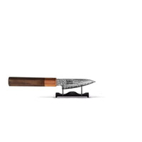 Shinrai Knives - Kigami Exclusive Damascus 5-delige set - Koksmes + Broodmes + Nakiri + Officemes + Schilmes Messenset Shinrai Knives