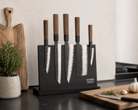 Shinrai Knives - Magnetisch Messenblok Enkelzijdig - Zwart Magnetisch messenblok Shinrai Knives