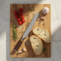 Shinrai Knives - Micarta Jewels 7-delige Damascus Messenset Messenset Shinrai Knives