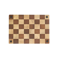 Planche à découper Shinrai Knives - Bois d'acacia - Bois de bout - 35 x 25 x 2,5 cm