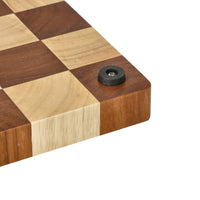 Planche à découper Shinrai Knives - Bois d'acacia - Bois de bout - 35 x 25 x 2,5 cm