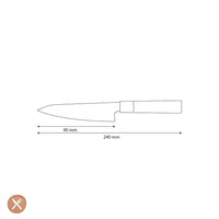 Shinrai Knives - Takumi Kaza Damascus Schilmes 9 cm Schilmes Shinrai Knives