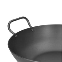 Skottsberg - Poêle Wok Wadjan 33 cm en acier au carbone Skottsberg