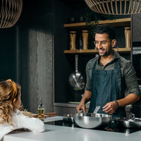 Skottsberg - Wok en acier inoxydable 28 cm Wokpan Skottsberg