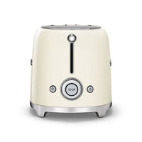 Smeg - Broodroosters | Crème | Jaren 50 | Toaster 2x2 Broodrooster Smeg