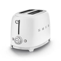 Smeg - Grille-pain | Blanc mat | années 50 | Grille-pain 2x2 Smeg