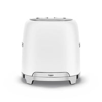 Smeg - Grille-pain | Blanc mat | années 50 | Grille-pain 2x2 Smeg
