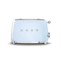 Smeg - Broodroosters | Pastelblauw | Jaren 50 | Toaster 2x2 Broodrooster Smeg
