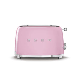 Smeg - Toasters | Pink | 50s | Toaster 2x2 Smeg - Broodroosters | Roze | Jaren 50 | Toaster 2x2 Broodrooster Smeg