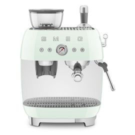 Smeg - Espresso Machine | Water Green | 1950s | Manual espresso machine with integrated bean grinder Smeg - Espressomachine | Watergroen | Jaren 50 | Handmatige espressomachine met geïntegreerde bonenmaler Handmatige Espressomachine Smeg