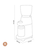 Smeg - Koffiemaler | Crème | Jaren 50 | Koffiemolen Koffiemolen Smeg