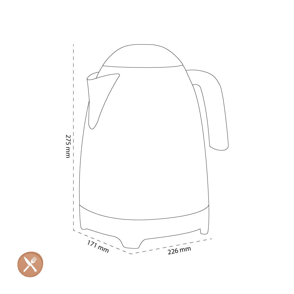 Smeg - Waterkoker | Crème | Jaren 50 | Variabele waterkokers Waterkoker Smeg