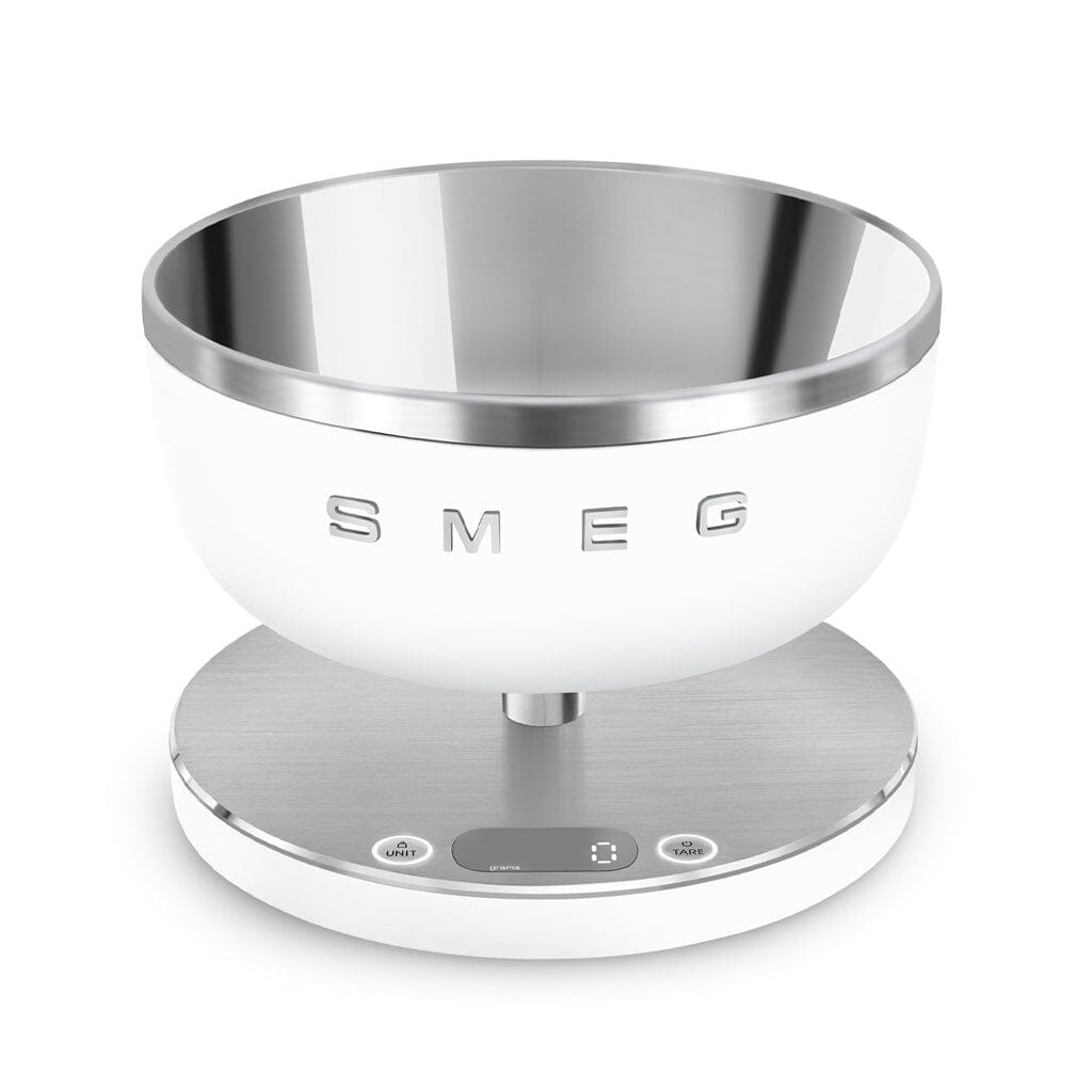 SMEG - Weegschaal Digitaal 5KG Mat Wit Keukenweegschaal Smeg