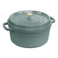 Staub - Ronde cocotte 28 cm - eucalyptus Staub