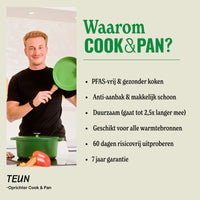 Cook & Pan Vanilla Koekenpannenset 3-delig