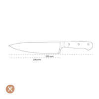 Wusthof - Classic Velvet Oyster Koksmes 20 cm Koksmes Wusthof