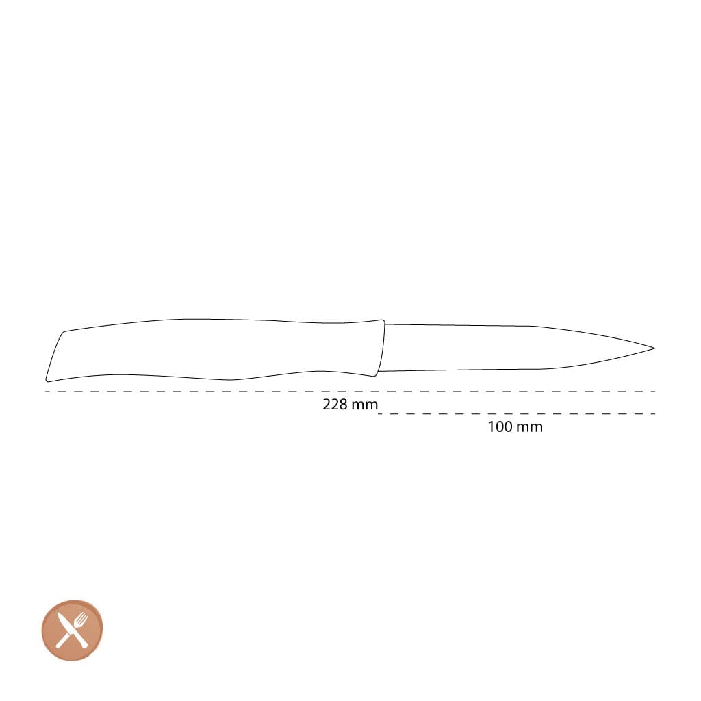 Zwilling - Twin Grip Schil- en garneermes 100 mm - groen Zwilling