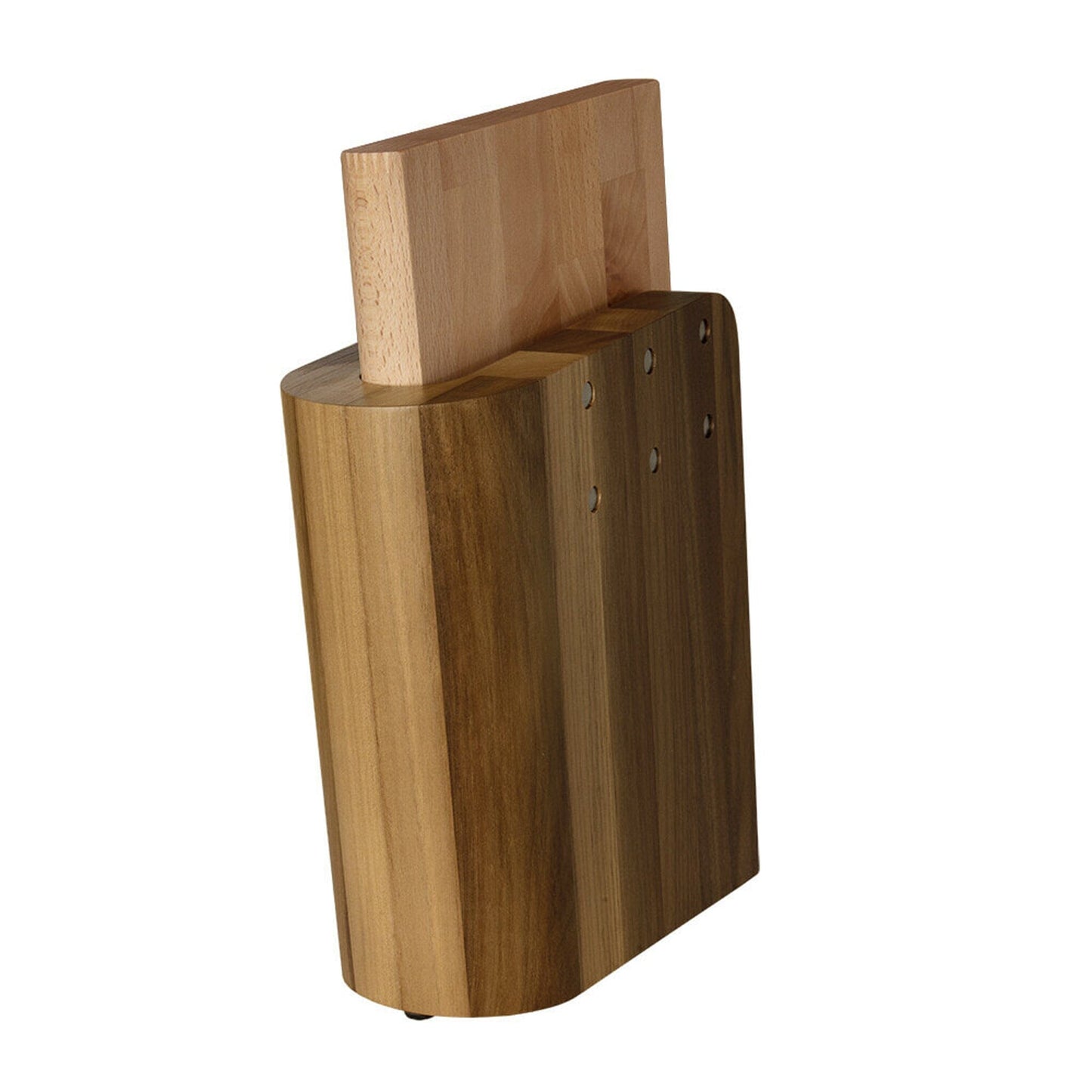 Artelegno - Ceppo Magnetisch Messenblok Walnotenhout + Snijplank Beukenhout Messenblokken Artelegno